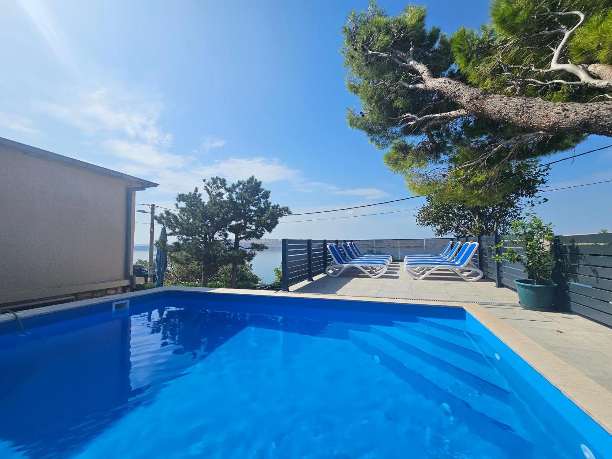 Beachfront House Ivana With Pool - Renovated 2025 Cesarica Exteriér fotografie